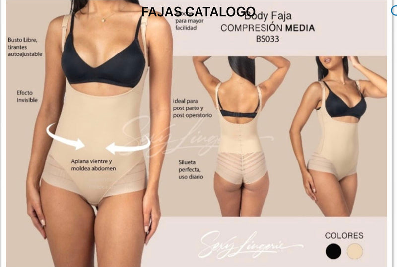 Columbian Reversible Free Bust Girdle Faja with Adjustable Smart Compr –  Darling Hair Beauty Supply Panamá